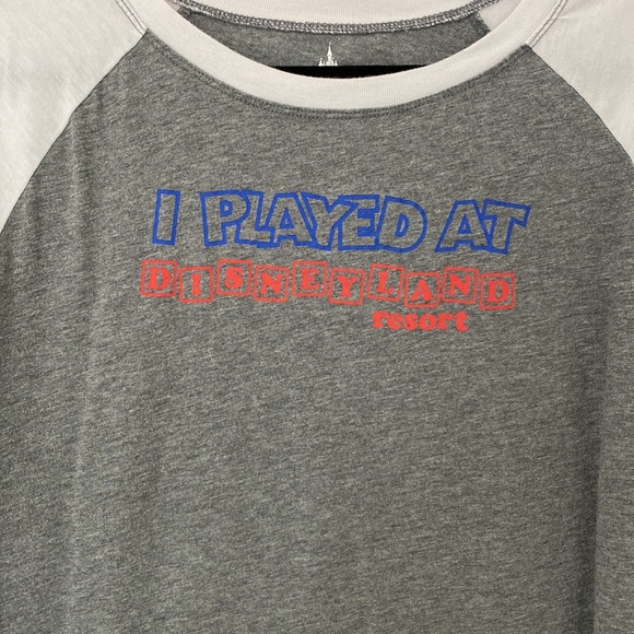 Disney Parks T-shirt Woody & Buzz " Played at Disneyland Resort" Raglan Shirt - Picture 2 of 6